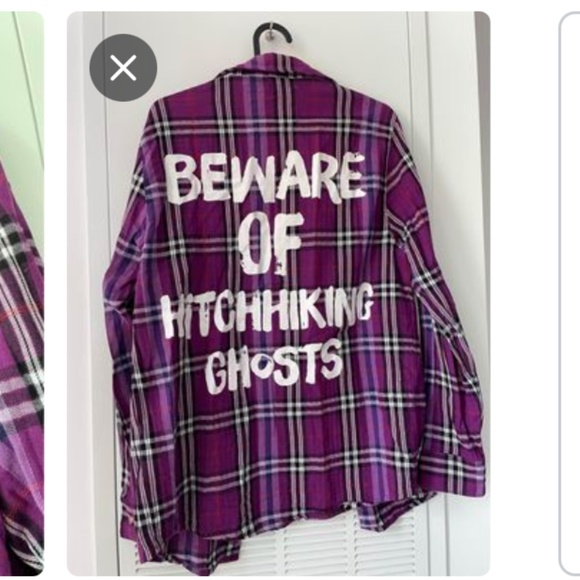 Cakeworthy Haunted Mansion Flannel - Picture 3 of 3